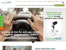 Tablet Screenshot of foreseehome.com